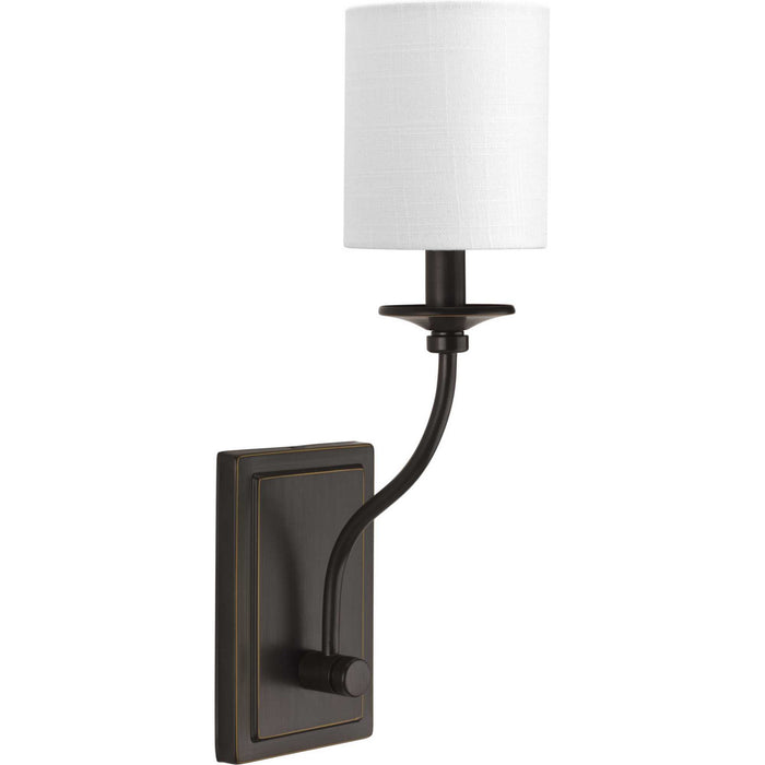 Progress Lighting P710018-020 One Light Wall Sconce, Antique Bronze