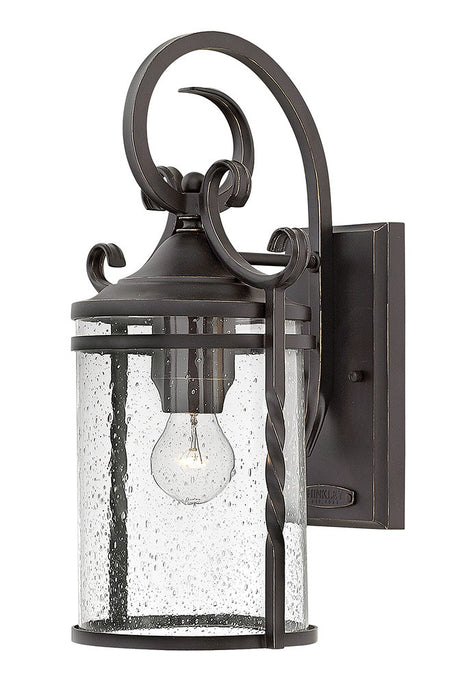 Hinkley 1144OL-CL LED Wall Mount, Olde Black