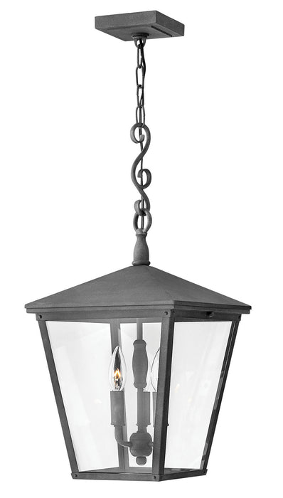 Hinkley 1432DZ-LL LED Hanging Lantern, Aged Zinc