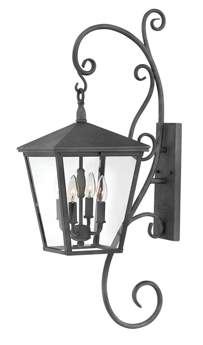 Hinkley 1436DZ-LL LED Wall Mount, Aged Zinc
