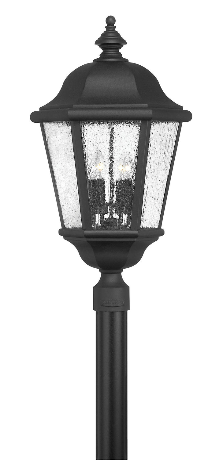 Hinkley 1677BK-LL LED Post Mount, Black