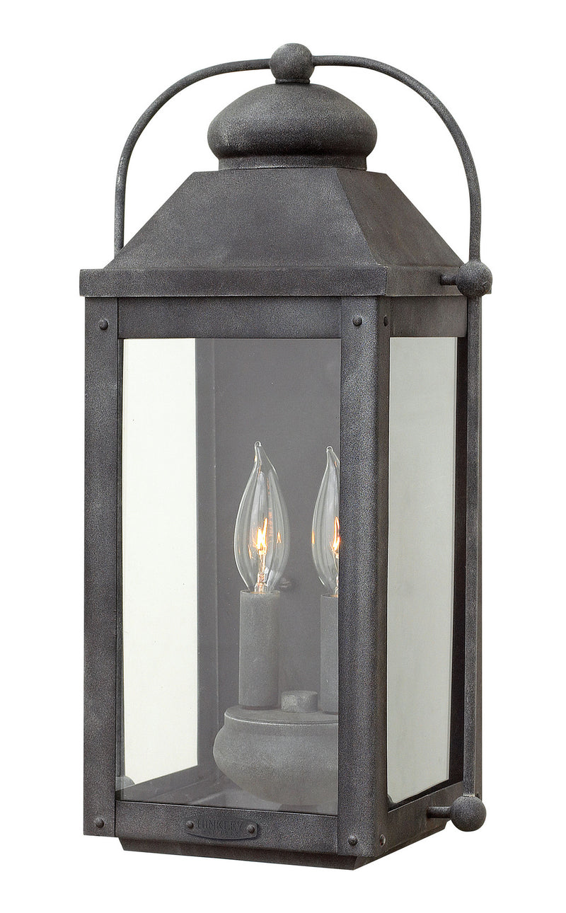 Hinkley 1854DZ-LL LED Wall Mount, Aged Zinc