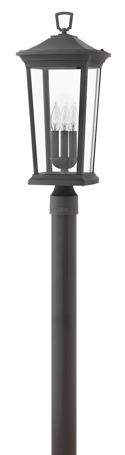 Hinkley 2361MB LED Post Top/ Pier Mount, Museum Black