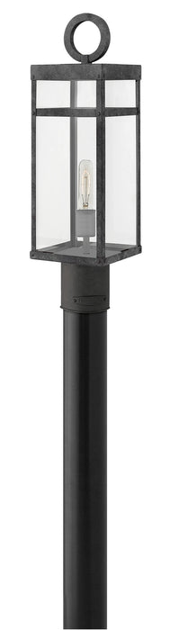 Hinkley 2801DZ LED Post Top/ Pier Mount, Aged Zinc