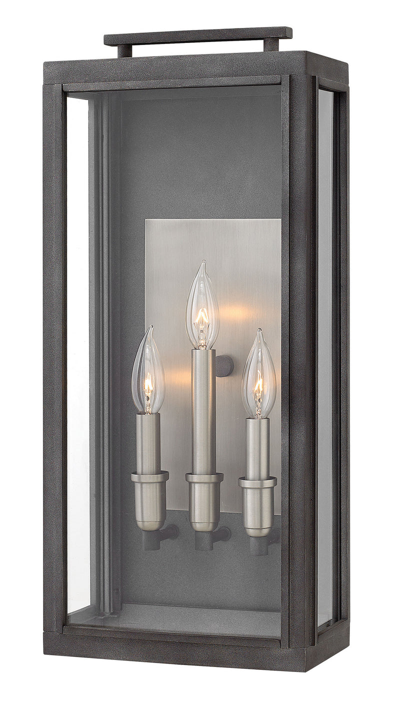 Hinkley 2915DZ LED Wall Mount, Aged Zinc