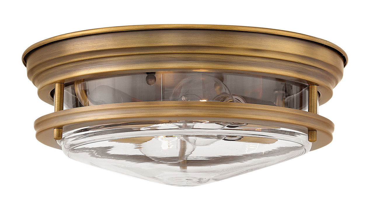 Hinkley 3302BR-CL LED Flush Mount, Brushed Bronze
