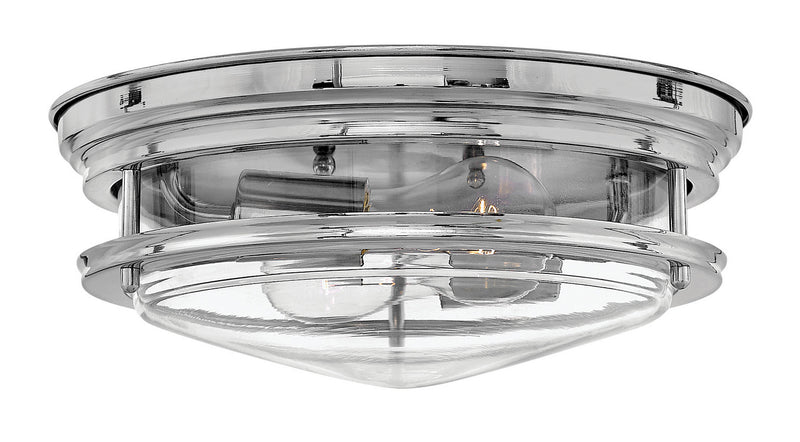 Hinkley 3302CM-CL LED Flush Mount, Chrome