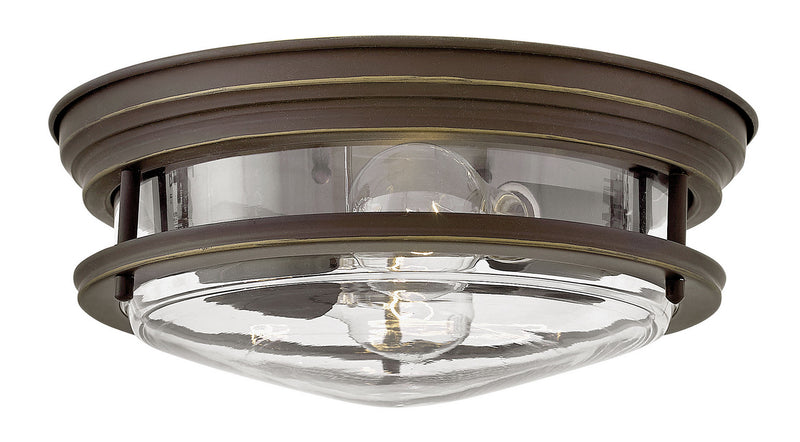 Hinkley 3302OZ-CL LED Flush Mount, Oil Rubbed Bronze
