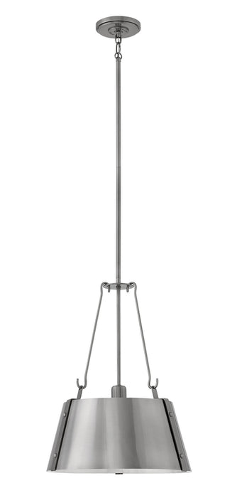 Hinkley 3394PL LED Pendant, Polished Antique Nickel