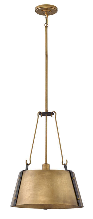Hinkley 3394RS LED Pendant, Rustic Brass