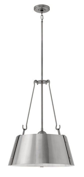 Hinkley 3395PL LED Pendant, Polished Antique Nickel