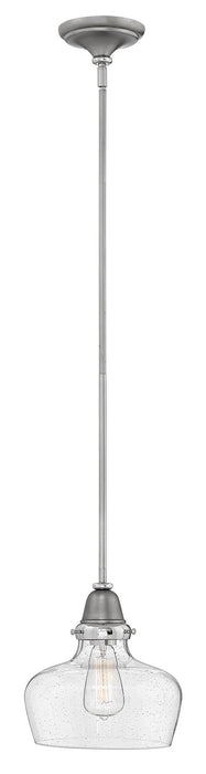 Hinkley 67072EN LED Pendant, English Nickel
