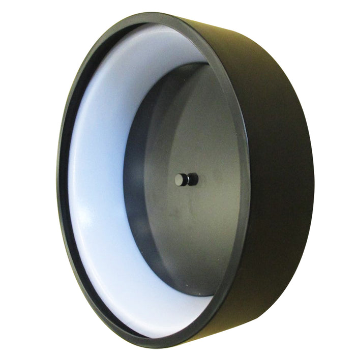 Eglo USA 202106A LED Ceiling Mount, Matte Black
