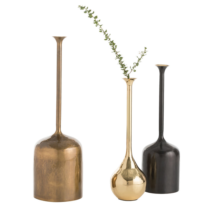 Arteriors 2945 Vessels S/3, Polished Brass