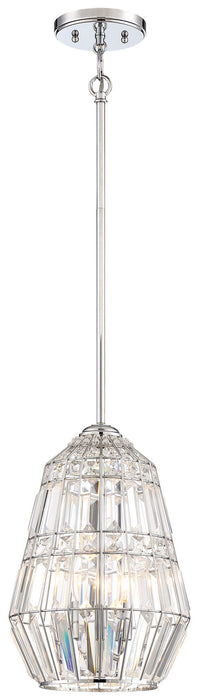 Minka-Lavery 2343-77 Three Light Mini Pendant, Chrome