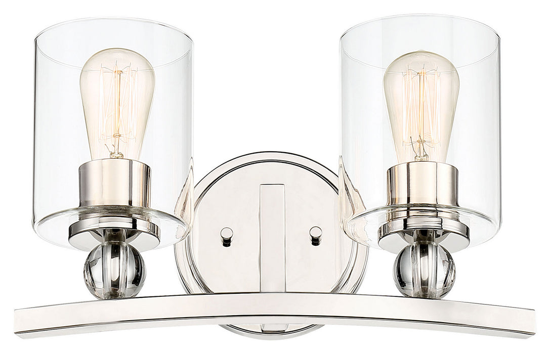 Minka-Lavery 3072-613 Two Light Bath, Polished Nickel