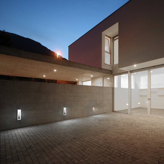 Eurofase 14751-011 LED Outdoor Inwall, Stainless Steel