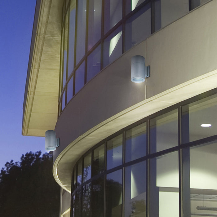 Eurofase 19205-014 Two Light Outdoor Wall Mount, Grey