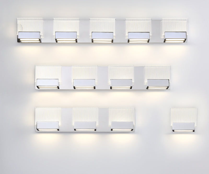 Eurofase 31440-011 LED Bathbar, Chrome