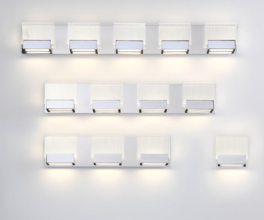 Eurofase 31441-018 LED Bathbar, Chrome