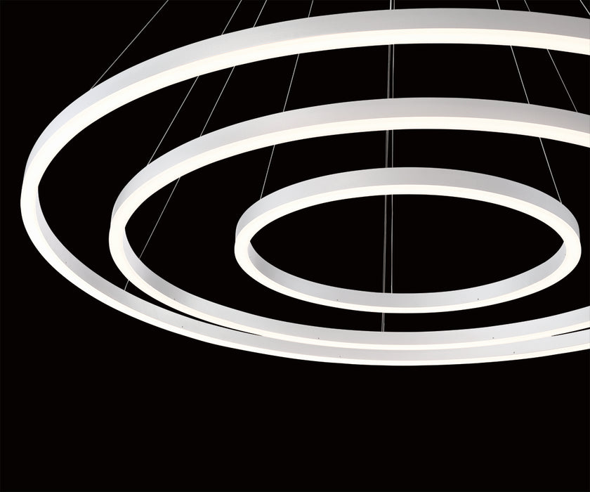 Eurofase 31474-016 LED Chandelier, Silver