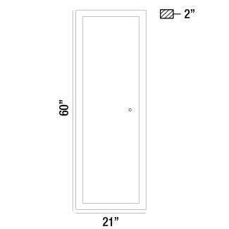 Eurofase 31487-016 LED Mirror, Mirror