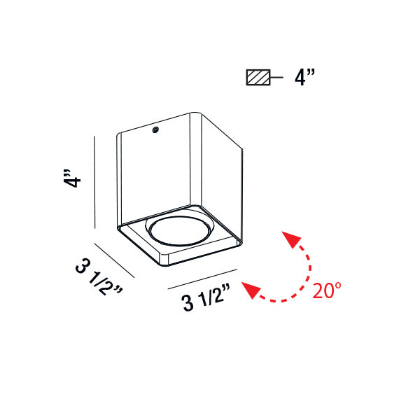 Eurofase 31578-011 LED Outdoor Wall Mount, Marine Grey