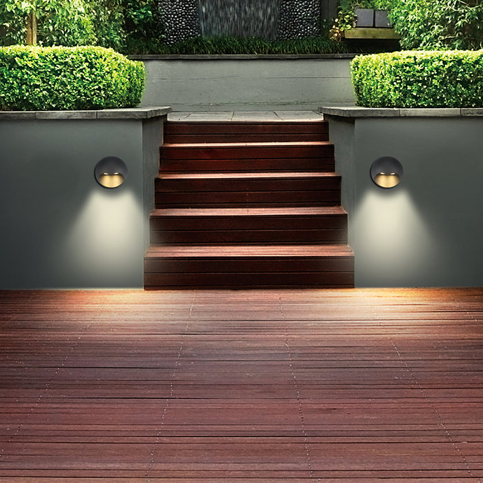 Eurofase 31583-022 LED Outdoor Wall Mount, Graphite Grey