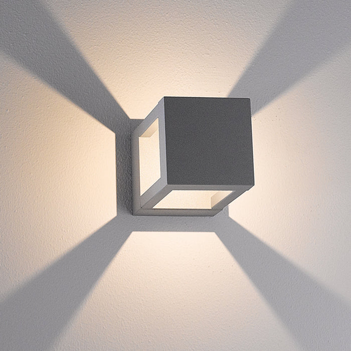 Eurofase 31587-013 LED Outdoor Wall Mount, Marine Grey