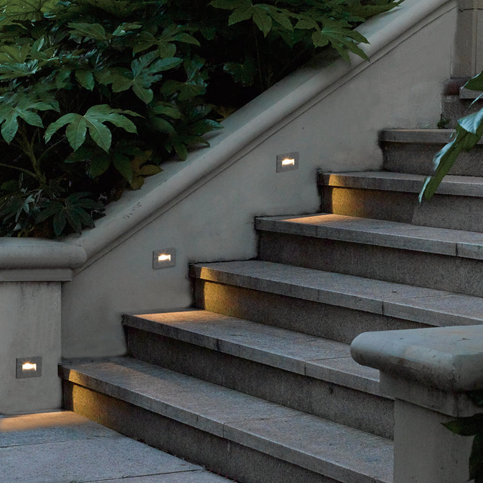 Eurofase 31590-013 LED Outdoor Inwall, Marine Grey