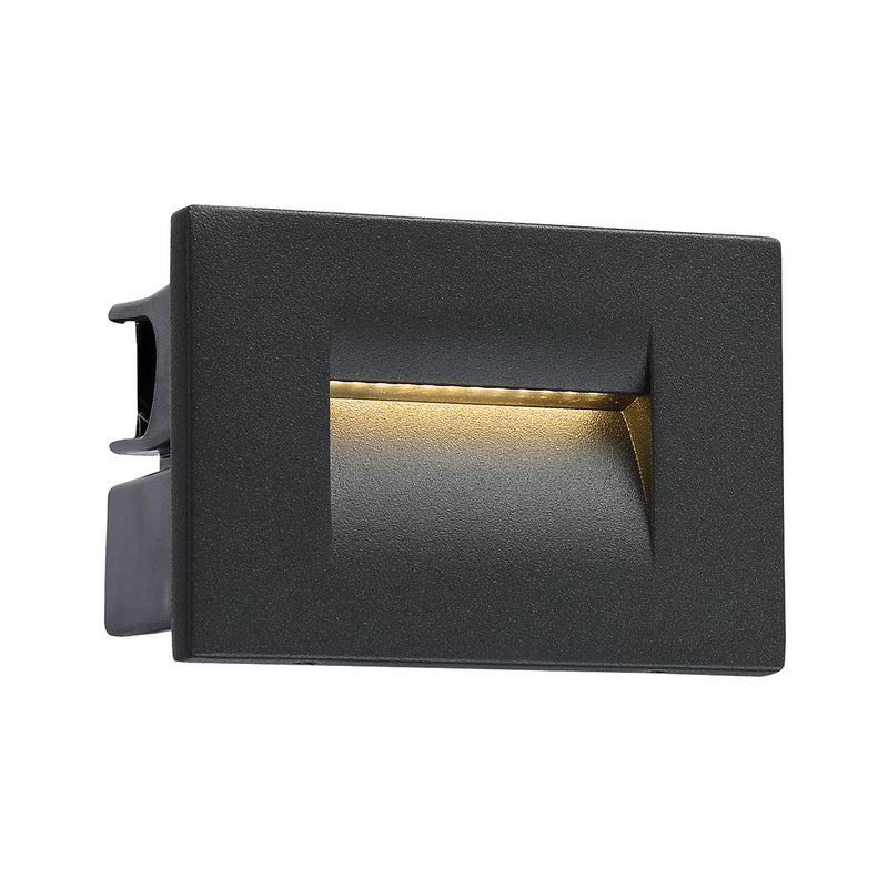 Eurofase 31590-020 LED Outdoor Inwall, Graphite Grey