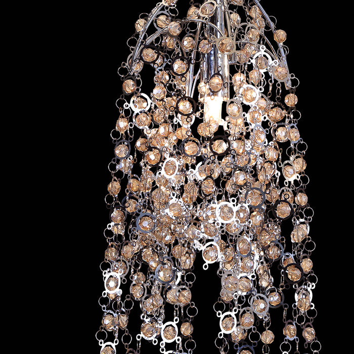 Eurofase 31615-013 One Light Pendant, Chrome