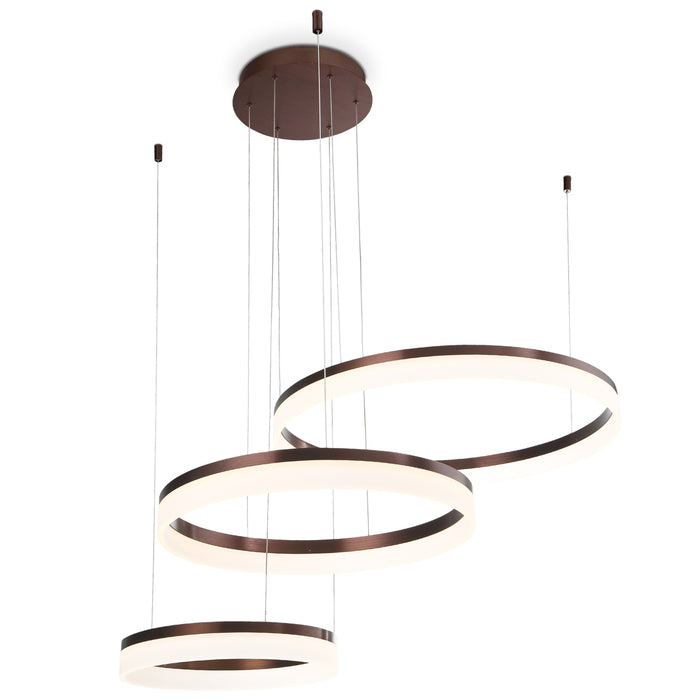 Eurofase 31779-029 LED Chandelier, Bronze