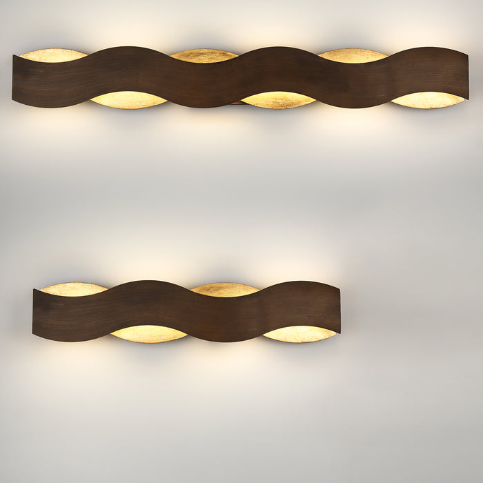 Eurofase 31784-016 LED Bathbar, Bronze-Gold