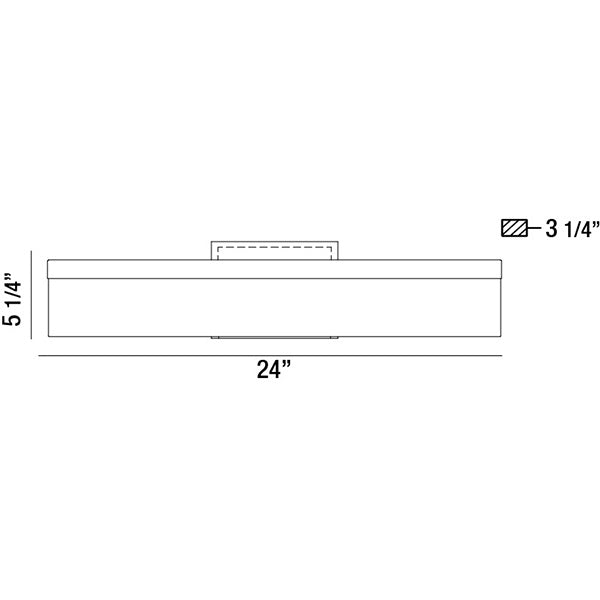 Eurofase 31804-011 LED Wall Sconce, Chrome