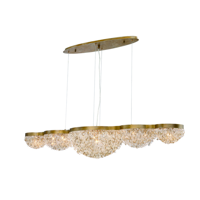 Eurofase 31831-017 15 Light Chandelier, Gold