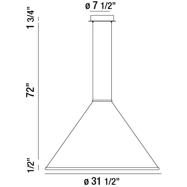 Eurofase 31860-017 LED Pendant, Chrome