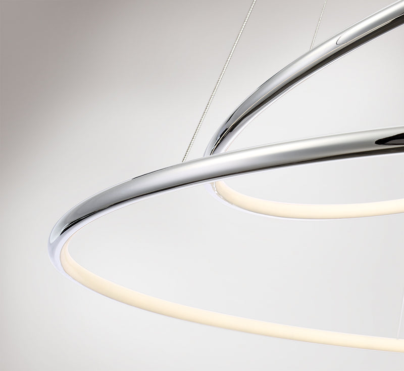 Eurofase 31861-014 LED Pendant, Chrome