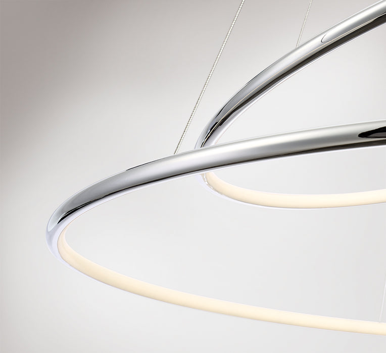 Eurofase 31861-014 LED Pendant, Chrome