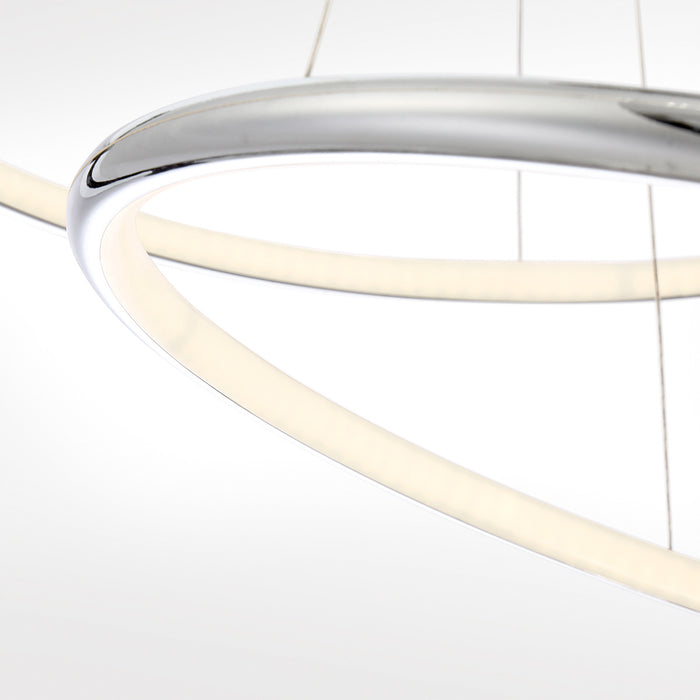 Eurofase 31861-014 LED Pendant, Chrome