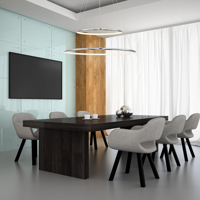 Eurofase 31861-014 LED Pendant, Chrome
