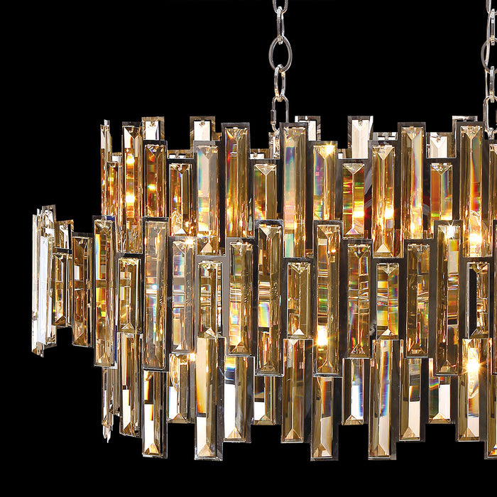 Eurofase 31892-018 16 Light Chandelier, Chrome