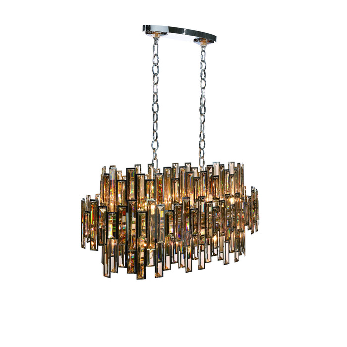 Eurofase 31892-018 16 Light Chandelier, Chrome