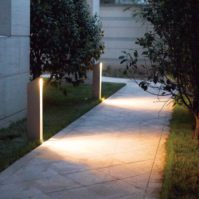 Eurofase 31915-021 LED Bollard, Graphite Grey