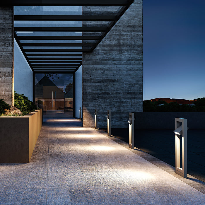 Eurofase 31918-022 LED Bollard, Graphite Grey