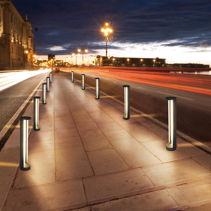 Eurofase 31921-022 LED Bollard, Graphite Grey