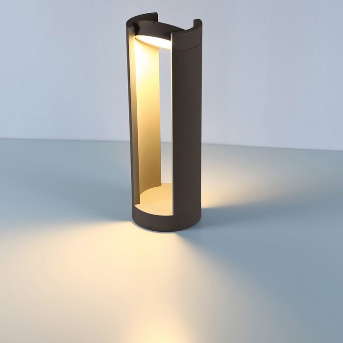 Eurofase 31922-029 LED Bollard, Graphite Grey