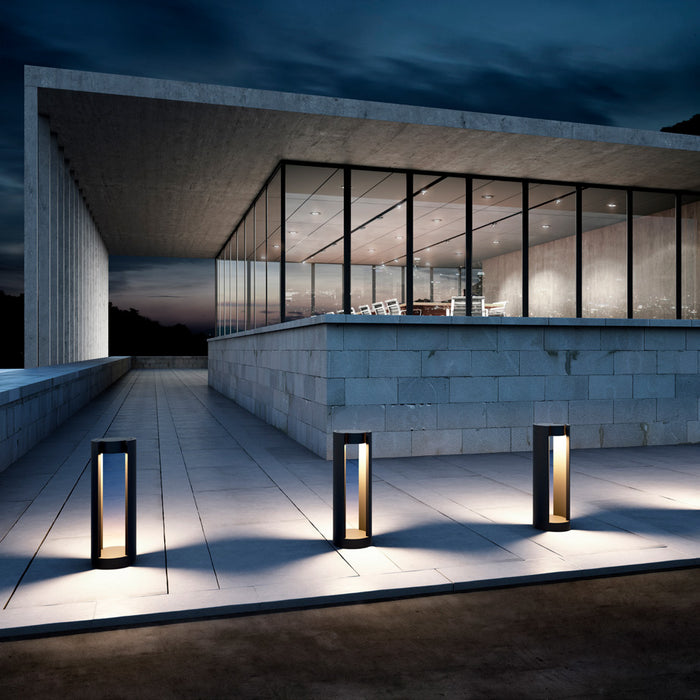 Eurofase 31922-029 LED Bollard, Graphite Grey