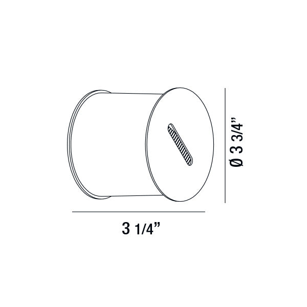 Eurofase 32150-018 LED Outdoor Inwall, Stainless Steel