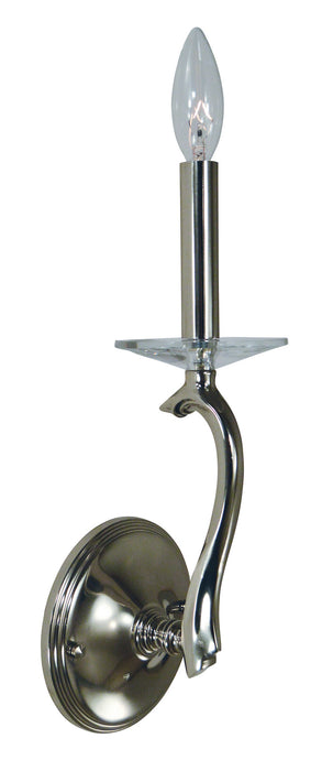 Framburg 3091 PN One Light Wall Sconce, Polished Nickel